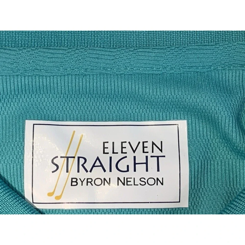 Golf Enhanced Performance UV Protection Button Polo Byron Nelson 11 Straight XL - Picture 4 of 16